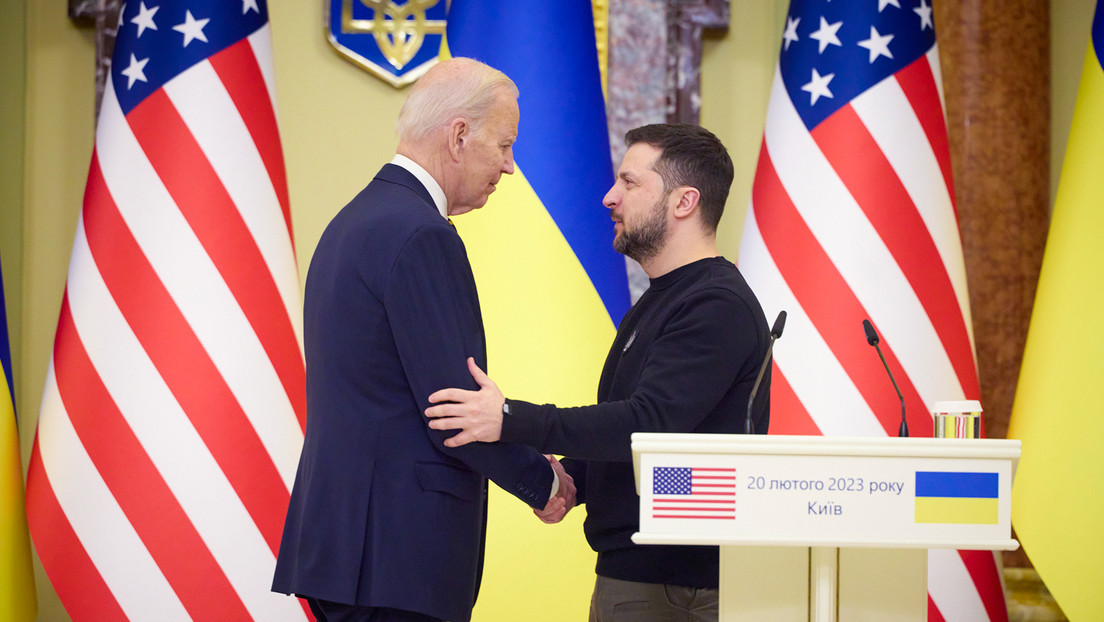 Zelenski: Biden es quien decide si Ucrania será aceptada en la OTAN