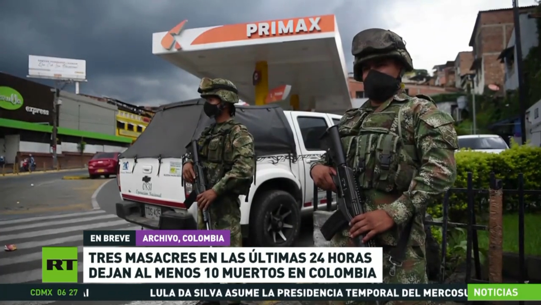 Tres Masacres En Las últimas 24 Horas Dejan Al Menos 10 Muertos En Colombia Rt 6618