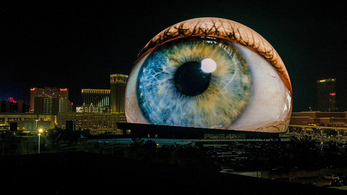 VIDEO: Una esfera con 1,2 millones de pantallas LED deslumbra a Las Vegas