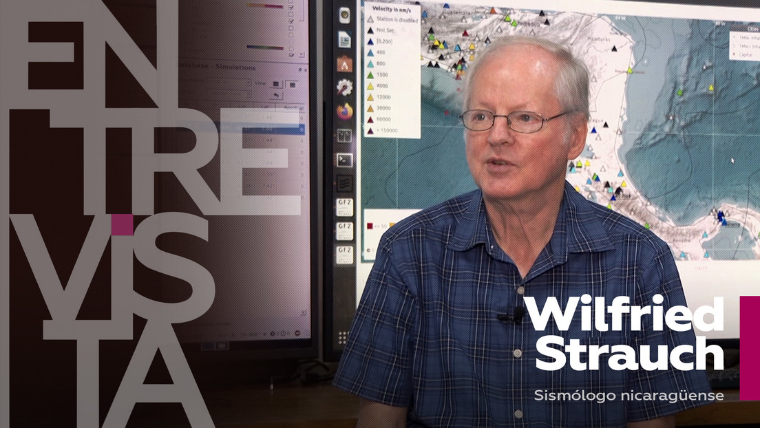 Wilfried Strauch, sismólogo nicaragüense: "Cada volcán tiene un peligro, aún si no es activo"