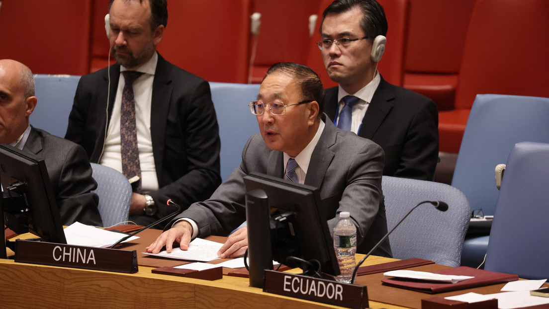 El representante permanente de China ante las Naciones Unidas, Zhang Jun