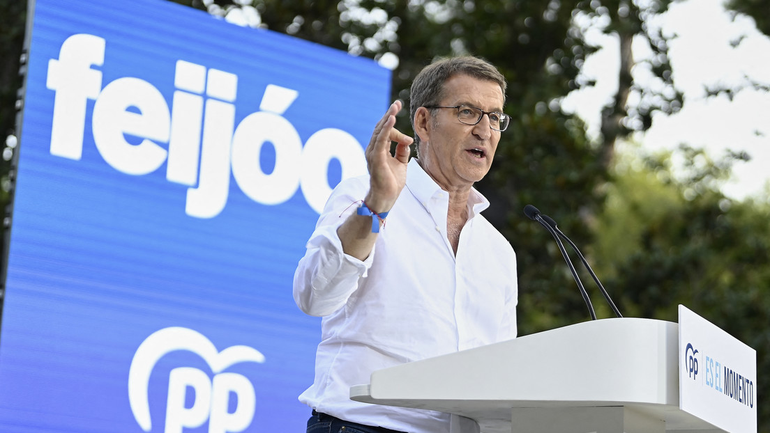 La foto del candidato presidencial de la derecha con un narco sacude la campaña electoral en España