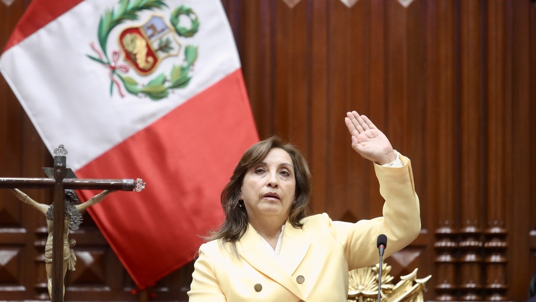 Boluarte califica la tercera 'Toma de Lima' como una "amenaza a la democracia" de Perú