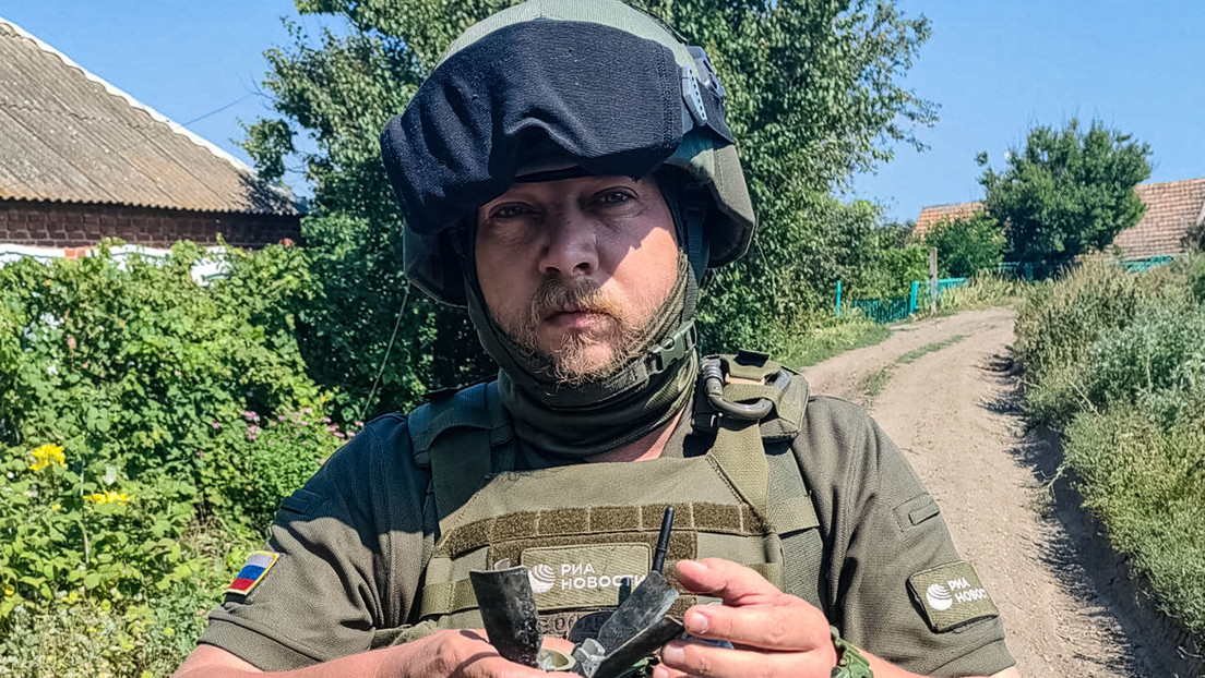 Muere un corresponsal de RIA Novosti por impacto de municiones de racimo ucranianas