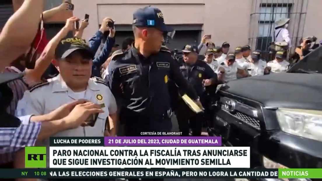 Paro nacional en Guatemala tras anunciarse que la Fiscalía sigue investigación al Movimiento Semilla