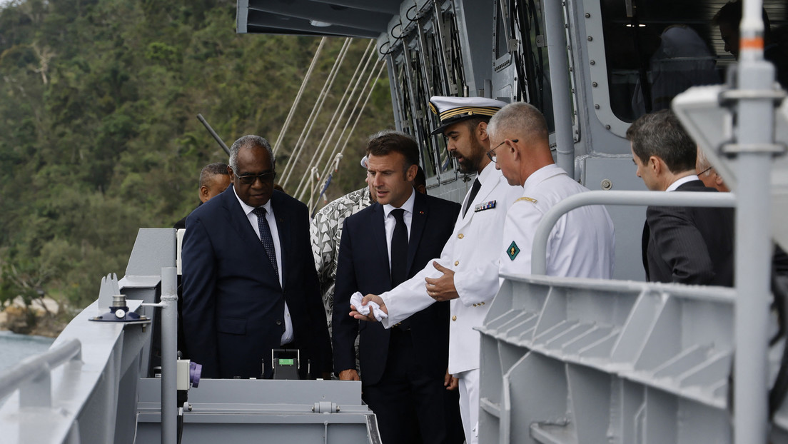 Macron denuncia "el nuevo imperialismo" en el Pacífico