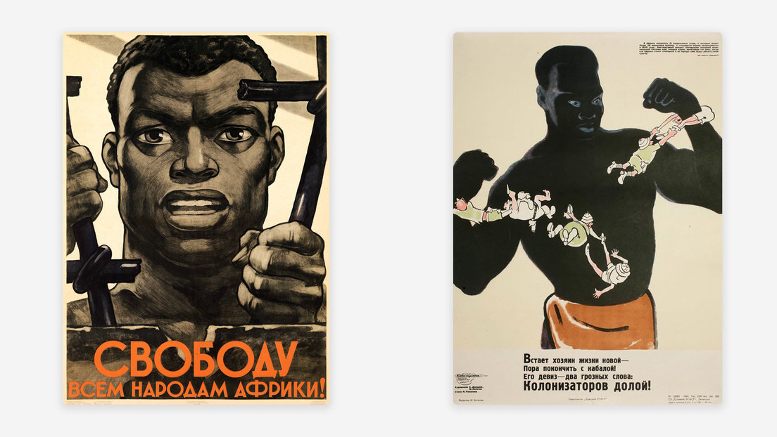 ¡Fuera colonialismo!: Los artistas soviéticos defendían la soberanía de los países africanos