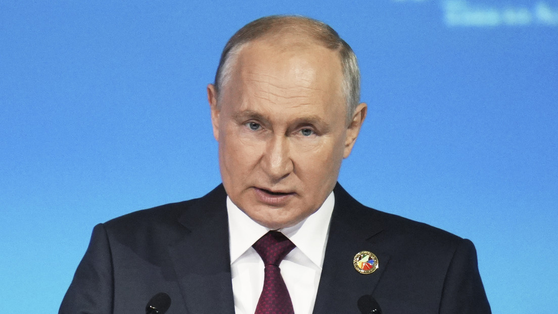 Putin: "Occidente solo piensa en el derecho internacional cuando lo quiere usar contra alguien"