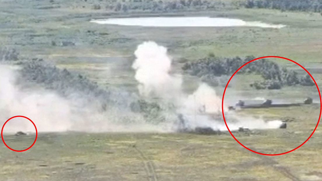 Un tanque ruso destruye casi una decena de tanques y blindados ucranianos en un solo combate (VIDEO)