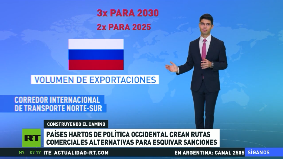Países hartos de la política occidental crean rutas comerciales alternativas para esquivar sanciones