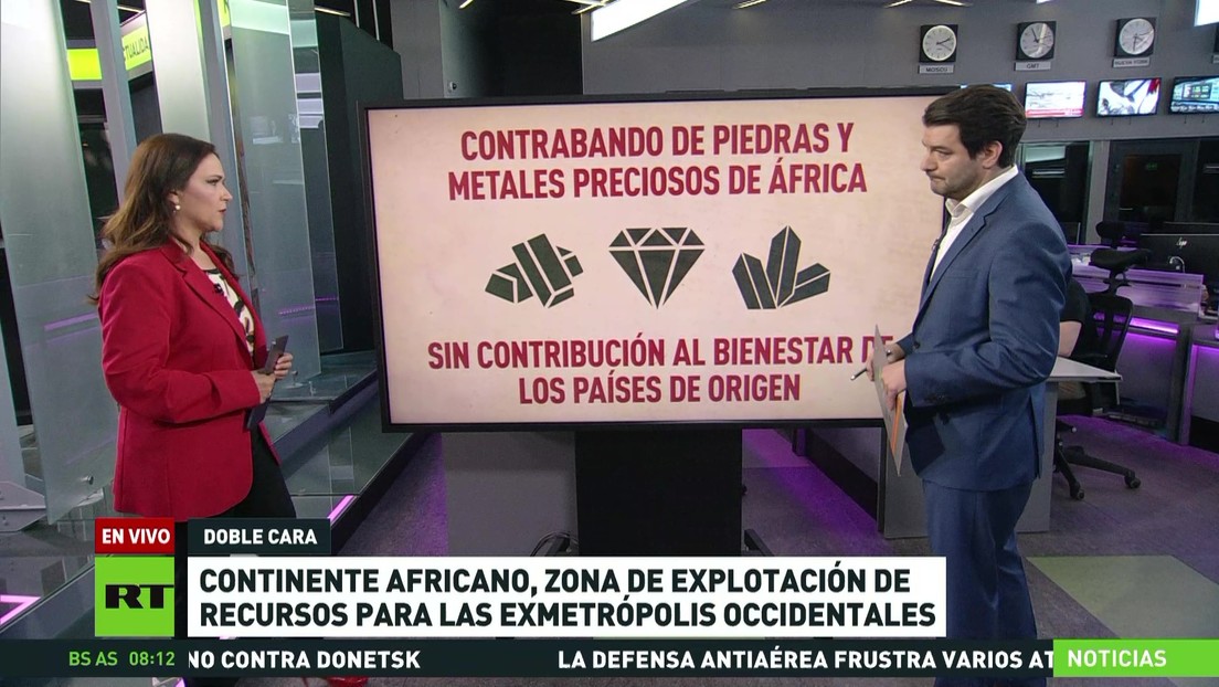 El continente africano está sujeto a la explotación de sus recursos naturales por Occidente