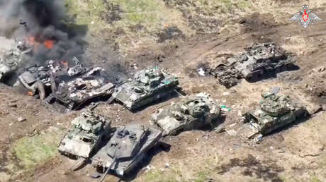 Rusia asegura que destruyó casi todos los tanques Leopard suministrados a Ucrania por Polonia y Portugal