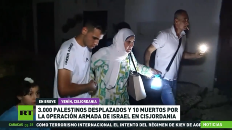 3.000 palestinos desplazados y 10 muertos por la operación armada de Israel en Cisjordania