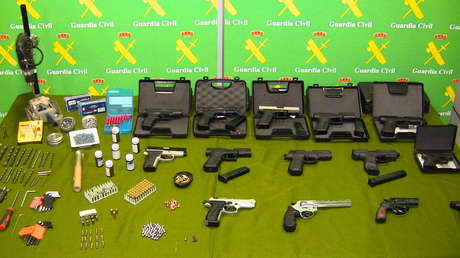 España realiza una macrooperación contra el tráfico ilegal internacional de armas (VIDEO)