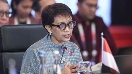 La ministra de Asuntos Exteriores de Indonesia, Retno Marsudi