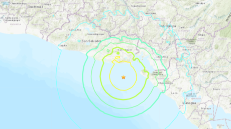 Se registra un sismo de magnitud 6,8 frente a las costas de Centroamérica