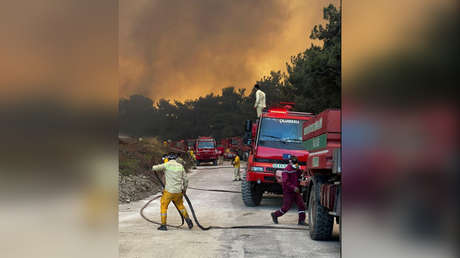 Incendios forestales masivos afectan Turquía (VIDEO)