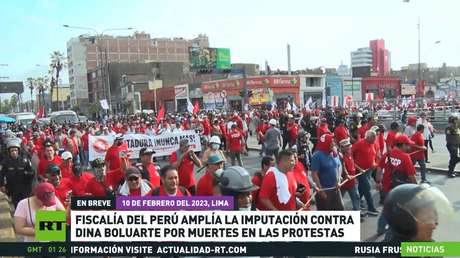 Fiscalía peruana amplía la imputación contra Dina Boluarte por las muertes durante las protestas