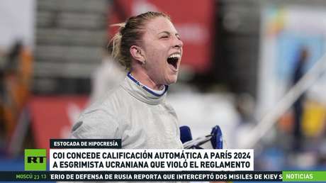 COI otorga clasificación automática para París 2024 a esgrimista que se negó a saludar a su oponente rusa