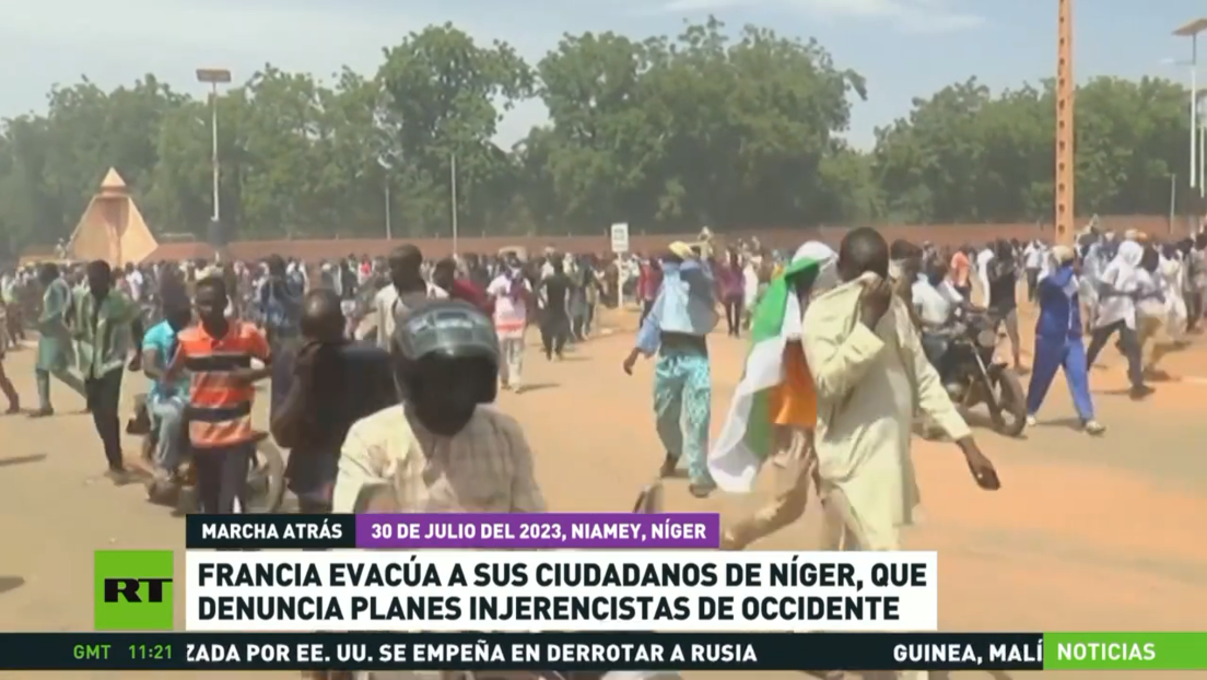 Francia anuncia la evacuación de sus ciudadanos en Níger