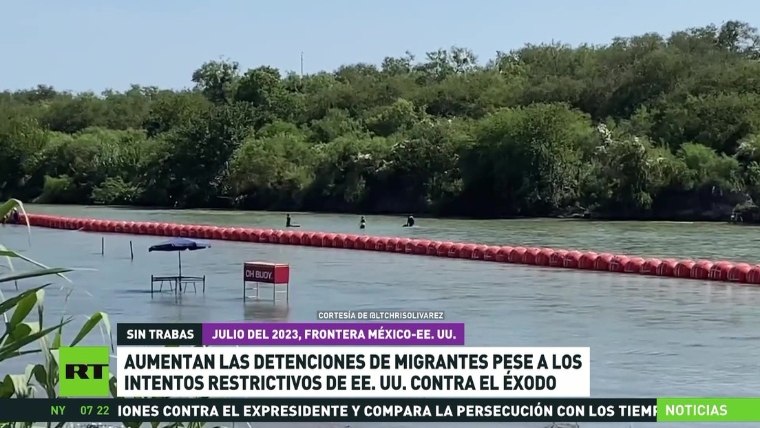 Aumentan las detenciones de migrantes pese a los intentos restrictivos de EE.UU. contra el éxodo
