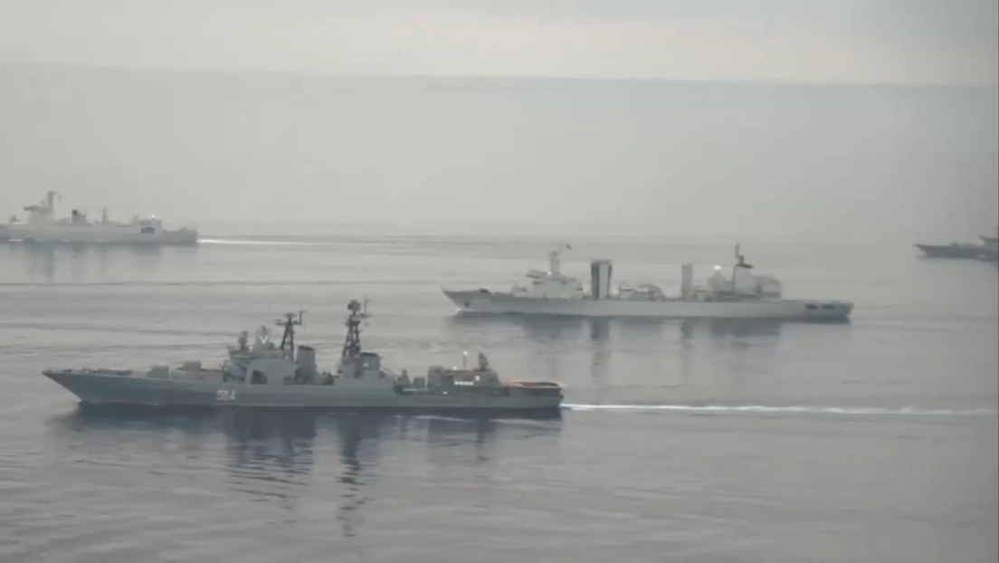 VIDEO: Rusia y China simulan la destrucción de un submarino durante su patrullaje conjunto en el Pacífico