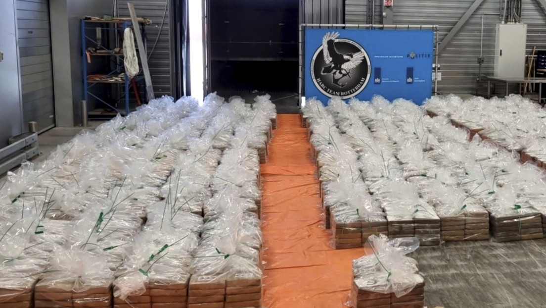 Incautan cargamento récord de cocaína en Países Bajos