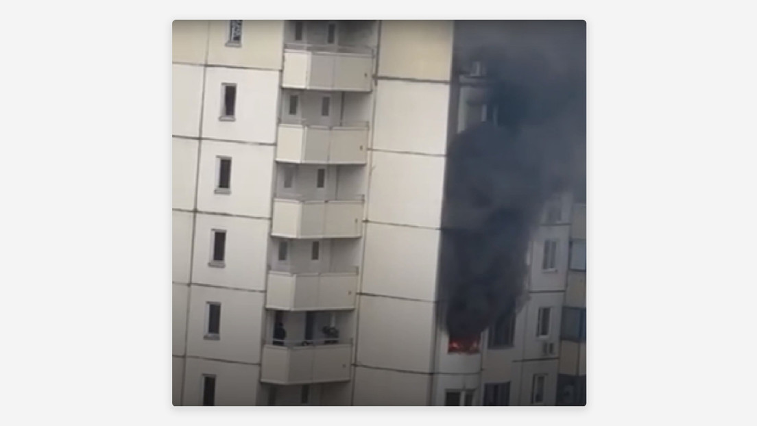 VIDEO: Desodorante olvidado causa incendio en un edificio