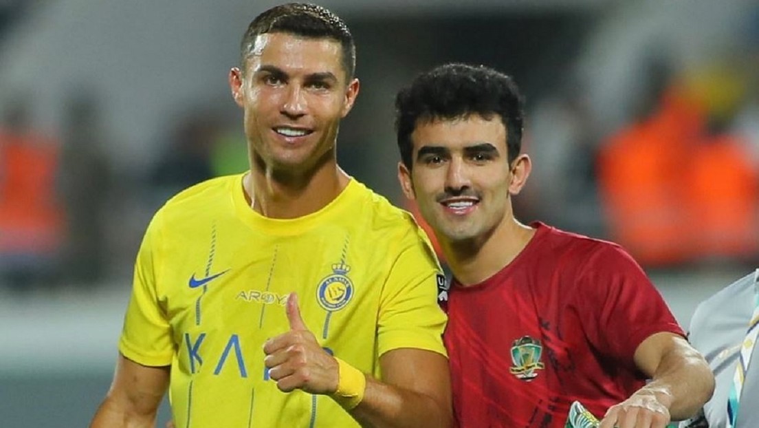 "Con el segundo mejor jugador de la historia": El comentario de un futbolista iraquí tras tomarse una foto con Cristiano Ronaldo