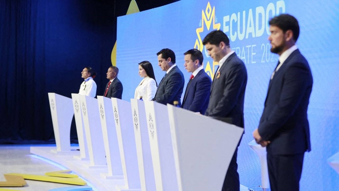 Seguridad, economía y más: Los 5 temas sobre los que debatieron los candidatos de Ecuador