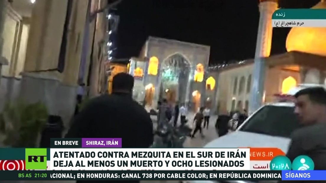 Un atentado contra una mezquita en Irán deja al menos un muerto y 8 heridos