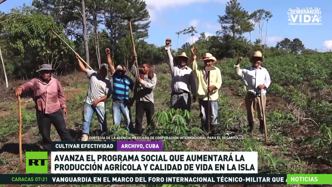 Avanza en Cuba el programa social que aumentará la producción agrícola y la calidad de vida