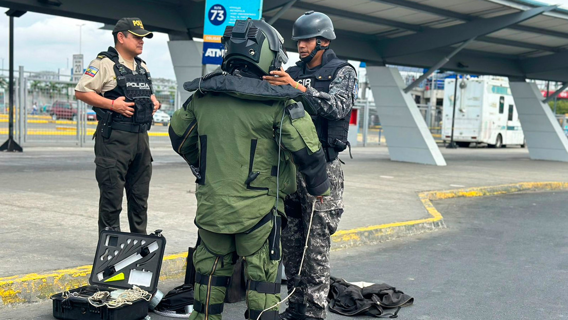 Registran amenaza de bomba en la Terminal Terrestre de la ciudad ecuatoriana de Guayaquil