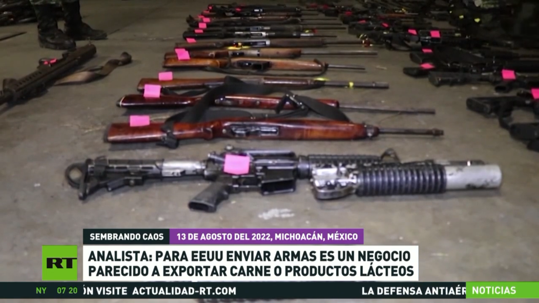 EE.UU. causa estragos aumentando la violencia en América Latina al enviar cada vez más armas