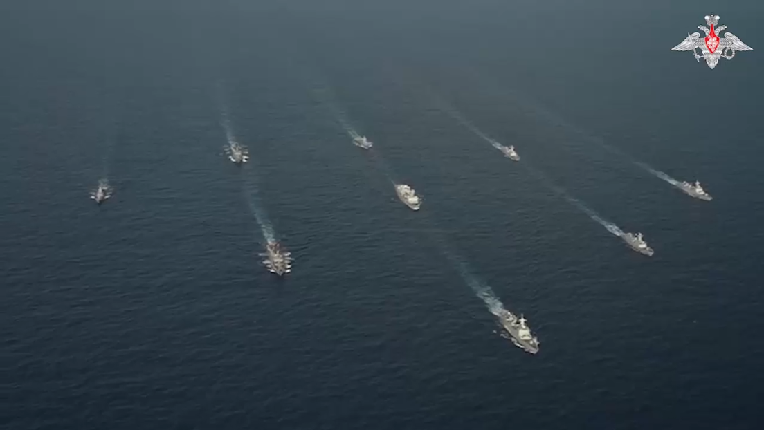 VIDEO: Rusia y China realizan ejercicios navales conjuntos en el Pacífico