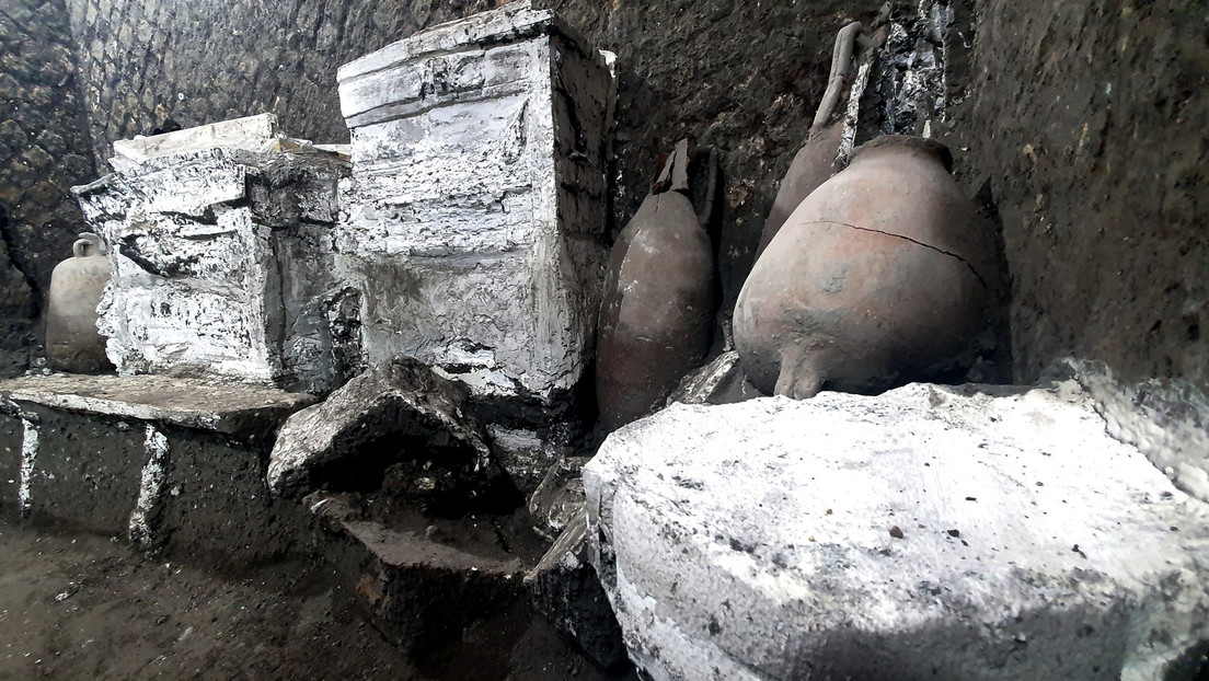 Arqueólogos encuentran una habitación "usada por esclavos" cerca de Pompeya