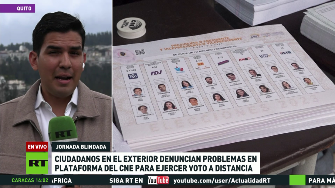 Ecuatorianos acuden a las urnas tras una campaña marcada por la violencia