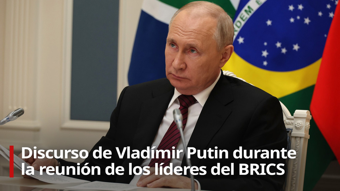 Putin: "El BRICS está en contra de cualquier hegemonía, la exclusividad promovida por algunos países y la política del neocolonialismo"