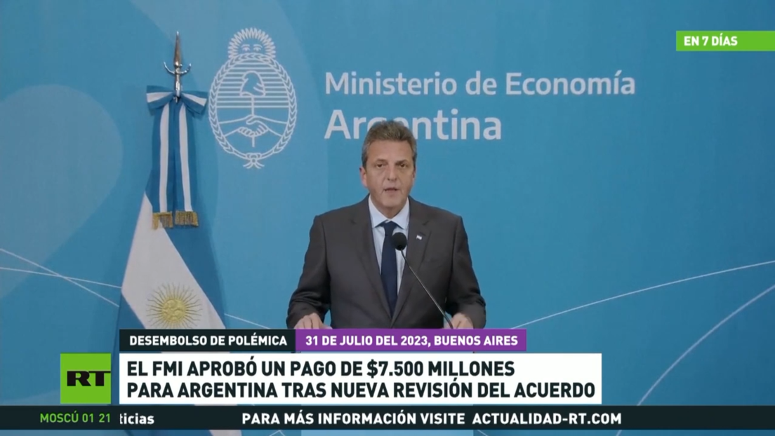 El FMI aprobó un pago de 7.500 millones de dólares para Argentina tras nueva revisión del acuerdo