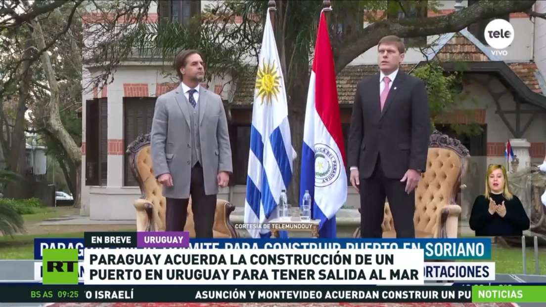 Paraguay acuerda la construcción de un puerto en Uruguay para tener salida al mar