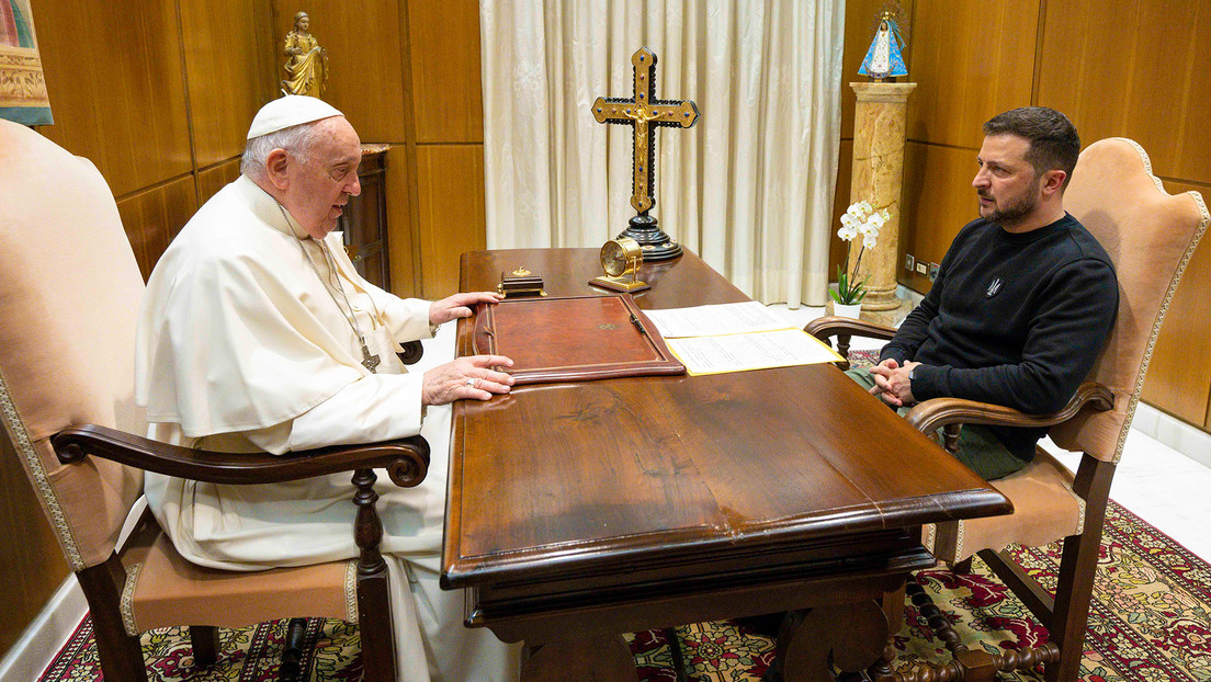 Oficina de Zelenski acusa al papa de ser una "herramienta de propaganda rusa"