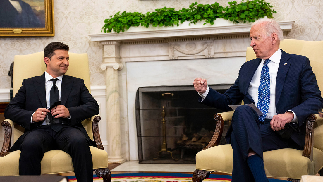 Reportan que Biden quedó molesto con Zelenski en su primera reunión en la Casa Blanca