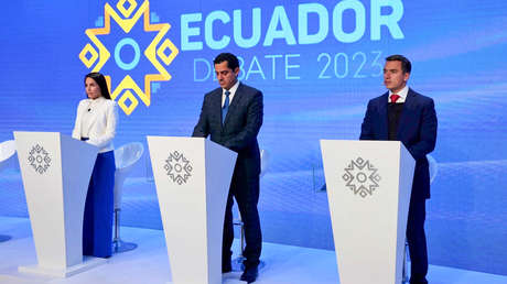 Mensajes claros (y repetidos) sacan ventaja en el debate presidencial en Ecuador: ¿quién 'ganó'?