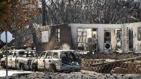 La posible causa de los incendios en Hawái queda grabada en video