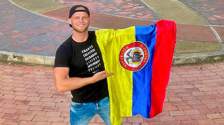 Polémica por la prohibición a un 'influencer' rusoalemán de portar la camiseta de la selección de Colombia