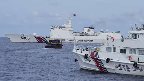 Barcos filipinos entran en aguas de zona disputada del mar de la China Meridional sin el permiso de Pekín