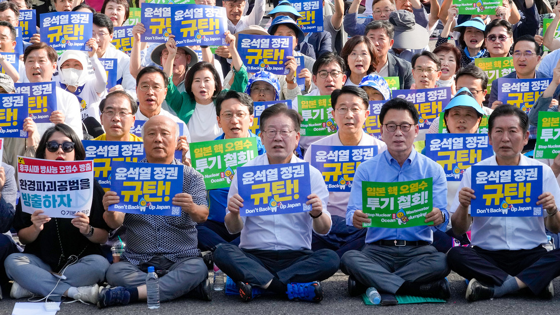 Líder de la oposición surcoreana pedirá ayuda a más de 80 países para detener el vertido de agua de Fukushima