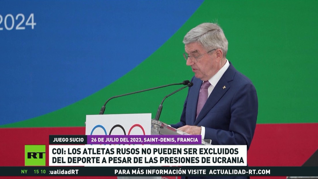 COI: Los atletas rusos no pueden ser excluidos del deporte a pesar de las presiones de Ucrania