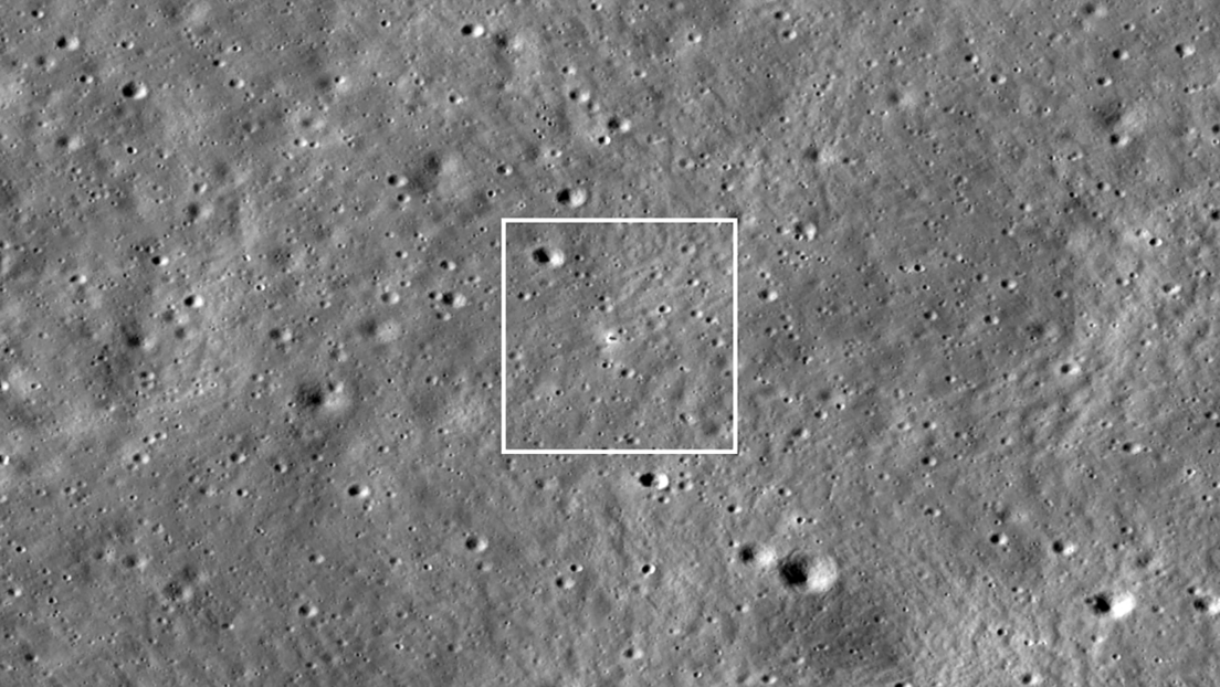 La NASA muestra el lugar donde alunizó la misión india Chandrayaan-3