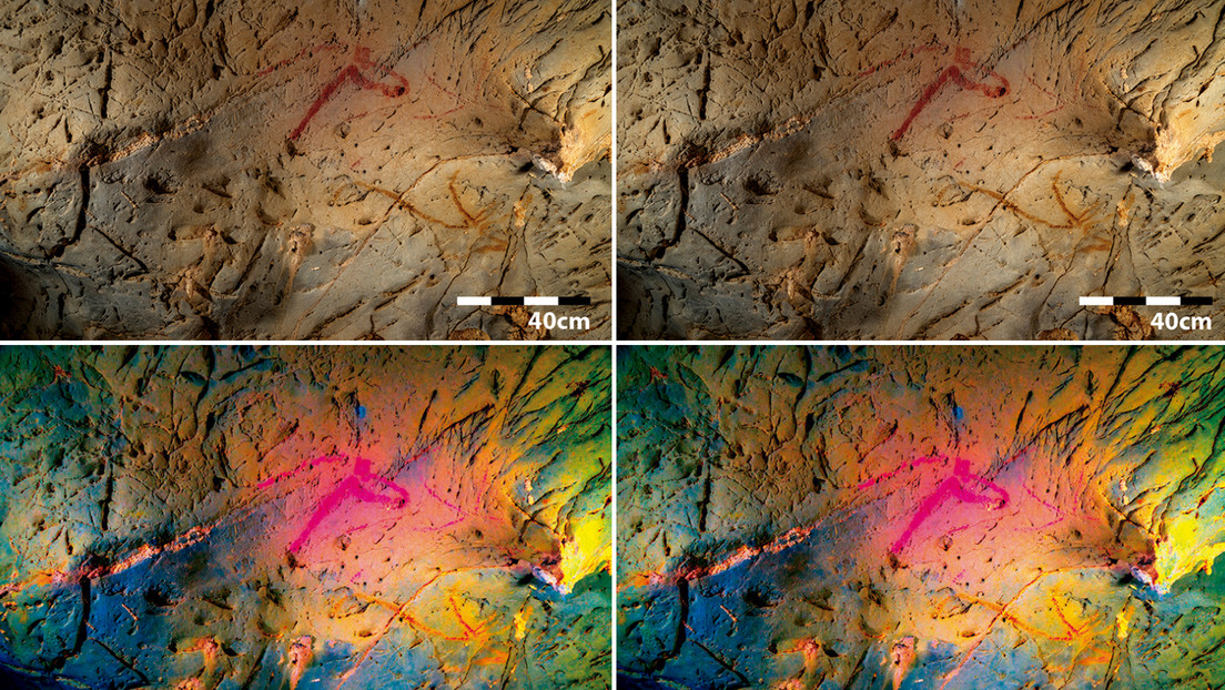 Una técnica 3D revela unas antiguas pinturas rupestres que estaban ocultas en una cueva de España